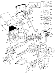 MTD 11864-8 - MTD Walk-Behind Mower (1988)