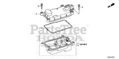 Honda EB4000X AT1 (EBSC) - Honda Generator, Made in China (SN: EBSC-1000001 - EBSC-1499999) ELECTRONIC CONTROL UNIT