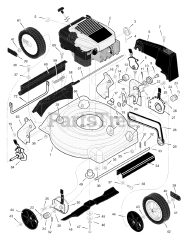 Murray 20616x50B - Murray 20" Walk-Behind Mower (2000)