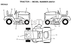 Frigidaire 259721 - Frigidaire Lawn Tractor