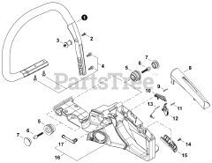 Shindaiwa 492 - Shindaiwa Chainsaw (SN: C83615001001 - C83615999999)
