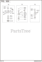Subaru Robin EH172D26720 (EH17-2) - Subaru Robin Engine 630 Fuel &amp; Lubricant