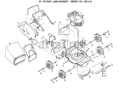 Electrolux/AYP 2B151 A - Electrolux/AYP Walk-Behind Mower