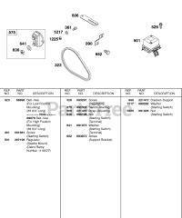 Briggs & Stratton 326437-0719-01 - Briggs & Stratton Horizontal Engine Regulator, Vee Belt