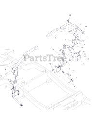 Gravely 991258 (Pro-Turn Z 60) - Gravely Pro-Turn 60" Zero-Turn Mower, Gravely 764 Pro (SN: 000101 - 001999)