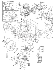 Scag SW-16BV - Scag Walk-Behind Mower, 16hp Vanguard (SN: 3200001 - 3209999)