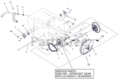 Ariens 921051 - Ariens Platinum 30" SHO Snow Blower, Ariens AX 414cc engine (SN: 180000 & Above) Friction Drive