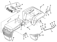 Toro R2-12OE01 (212-H) - Toro Garden Tractor (SN: 010000001 - 019999999) (1991)