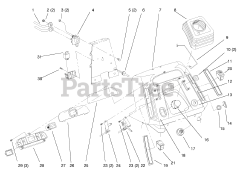 Toro 72110 (270-H) - Toro Lawn & Garden Tractor (SN: 089000001 - 089000599) (1998)