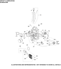 Kohler ECH650-3040 - Kohler Command PRO EFI Engine, Basic Version, 21hp, 15.7kW 03 Lubrication