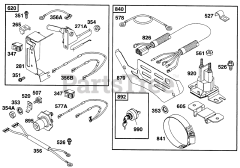 Briggs & Stratton 290442-0409-01 - Briggs & Stratton Horizontal Engine