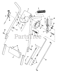 Snapper ET 300 (88348) - Snapper Edger, 3hp Handles &amp; Controls