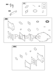 Briggs & Stratton 122Q02-0211-H1 - Briggs & Stratton Vertical Engine Service Parts and Tools Group