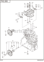 Subaru Robin DY272DD5470 (DY27-2) - Subaru Robin Engine, Diesel 300 Intake &amp; Exhaust