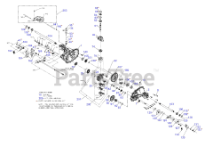 Cub Cadet CC 30 H (13A721JD056) - Cub Cadet Hydro Mini Rider (2017) Transmission