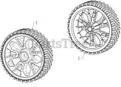 Troy-Bilt TB 105 B (11A-A0BL766) - Troy-Bilt Walk-Behind Mower (2022) Wheels (7x2)