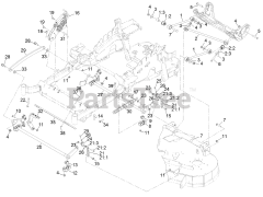 Exmark LZE651GKA484A2 - Exmark 48" Lazer Z E-Series Zero-Turn Mower, Kawasaki FX (SN: 400000000 - 402082299) (2017)