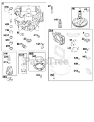 Briggs & Stratton 40N877-0047-B1 - Briggs & Stratton Vertical Engine
