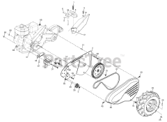 Husqvarna 650 RTT (960930002-02) - Husqvarna Rear-Tine Tiller (2008-01)