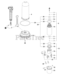 Shindaiwa SP 41 BPS - Shindaiwa Manual Sprayer, Backpack (SN: N08800001001 - N08800999999)