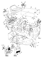MTD 132-332D000 - MTD Lawn Tractor (1992)