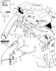 Toro 07-08BL01 - Toro 30" Rear Bagger (SN: 010000001 - 019999999) (1991)