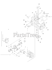 Echo CS-301 - Echo Chainsaw (SN: 04001001 - 04999999) Engine, Short Block, Engine Cover