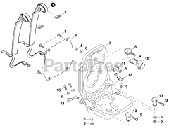 Echo PB-755 SH - Echo Backpack Blower (SN: P60612001001 - P60612999999)
