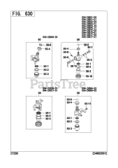 Subaru Robin EY280B71810 (EY28) - Subaru Robin Engine 630 Fuel &amp; Lubricant