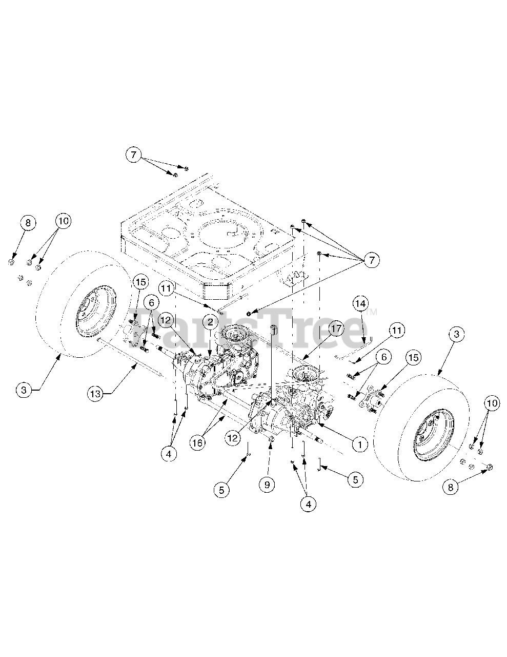 Troybilt Zeroturn Parts Diagram