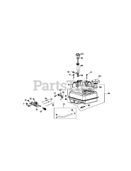 MTD 270-V0 - MTD Engine 270-V0 Fuel Tank