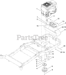 Toro 74832 (ZX 5450) - Toro 54" Titan Zero-Turn Mower (SN: 310000001 - 310999999) (2010)