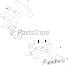 Exmark VXS740EKC52400 - Exmark 52" Vertex S-Series Stand-On Mower, Kohler ECV740 (SN: 416150475 - 417930745) (Rev B) (2024)