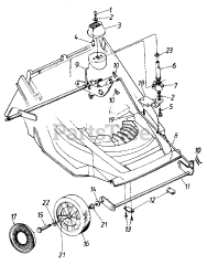Craftsman 247.370320 (181-387-099) - Craftsman Walk-Behind Mower, Electric (1991) (Sears)