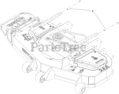 Exmark VXS740AKC48400 - Exmark 48" Vertex S-Series Stand-On Mower, Kohler ECV740 (SN: 413950474 - 416150474) (Rev A) (2023)