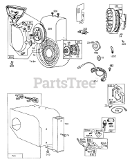 Toro 38150 (826) - Toro Snow Thrower (SN: 007000001 - 007999999) (1987) Engine Briggs  Stratton Model No. 190406-3054-01 (continued) 2