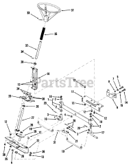 Toro 03-08BP02 (A-81 E) - Toro Rear-Engine Riding Mower (1981)