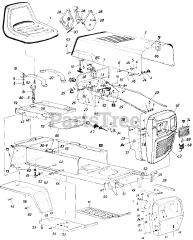 Tradesman 139-752-118 - Tradesman Lawn Tractor (1989) (Sam's Club)