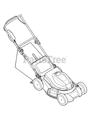 Craftsman 247.370480 (18A-188-799) - Craftsman Walk-Behind Mower, Electric (2010) (Sears)