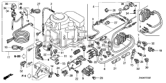 Honda BFP9.9 D5 LHA (BABJ) - Honda Outboard Engine, Made in Japan (SN: BABJ-1400001 - BABJ-1499999) REGULATOR + STARTER CABLE (1)