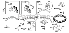 Briggs & Stratton 252412-0601-01 - Briggs & Stratton Horizontal Engine Electrical