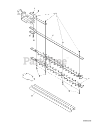 Echo SHC-260 - Echo Shaft Hedge Trimmer (SN: 05001001 - 05999999)