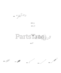 Briggs & Stratton 297440-0153-G2 - Briggs & Stratton Horizontal Engine Controls, Springs