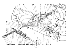 Toro 31823 (832) - Toro 32" Snow Thrower (SN: 005000001 - 005999999) (1975)