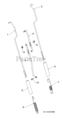 Husqvarna ST 276 EP (961910039-12) - Husqvarna 30" Snow Blower (2014-07) HANDLE 5