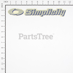 Simplicity 153166 Brand Decal, Simplicity Silver - image 3