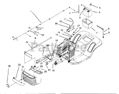 Toro 71213 (13-38 HXL) - Toro Lawn Tractor (SN: 059010001 - 059999999) (1995)