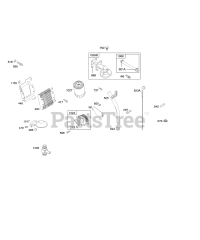 Briggs & Stratton 380447-0079-E2 - Briggs & Stratton Horizontal Engine Lubrication