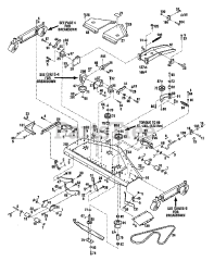 Troy-Bilt 14061 - Troy-Bilt 60" Side-Discharge Mower Deck (SN: 140610200101 & Above) 60" S.D. CENTER MOUNT MOWER