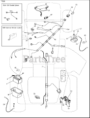 Poulan Pro PB 195H42 LT (960420036-01) - Poulan Pro Lawn Tractor (2008-04) Electrical